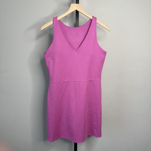 GapFit Women's Shelf Bra Active Tank Rosebud Pink Dress Size Large - Picture 1 of 6